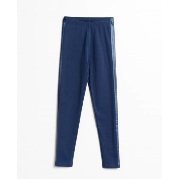 NWT Coccodrillo navy leggings with lateral band - Picture 1 of 3